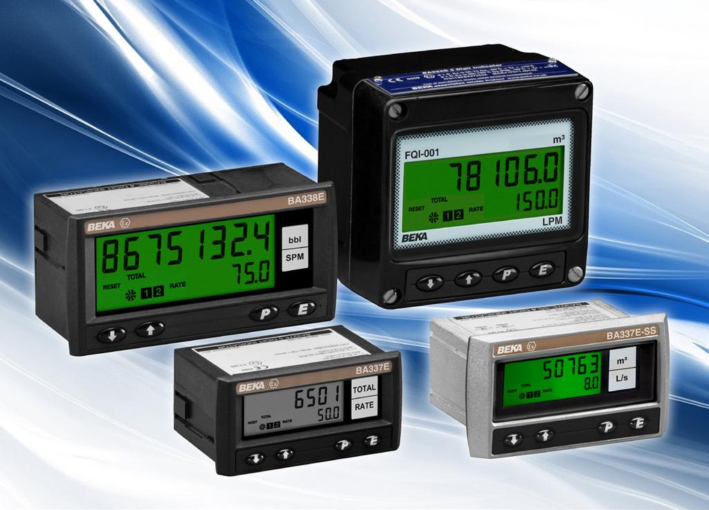 associates APPLICATION GUIDE AG334 Externally powered pulse input Rate Totalisers For models with an 'E' or 'G' suffix Contents 1. Introduction 2. Selecting a model 2.1 Mounting 2.1.1 Field mounting 2.