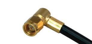Connectivity for SMA Non-Magnetic RF Connectors For Flexible Cable Straight Crimp Type Plug (3-piece) - Captivated Contact Cable Type VSWR & Freq. Range Gold Plated RG-316/U, 188, 174 1.15 +.