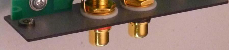 Install the two mounting brackets using 6-32x1/4 sem screws as