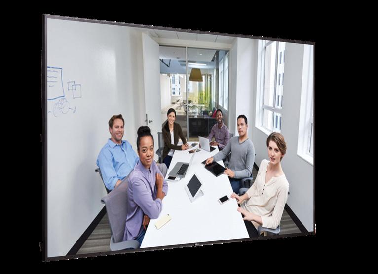 Our video conferencing display solutions are optimized for low latency video content and offer effective and accurate real time content delivery for the best possible