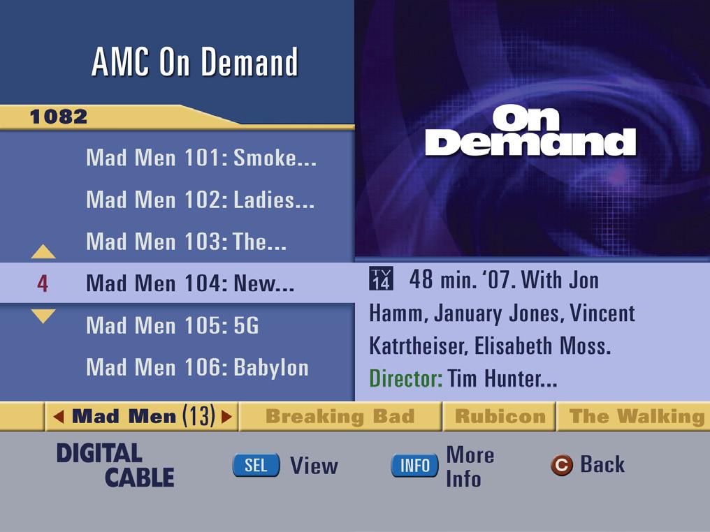 free on demand Your cable provider may provide Free On Demand programs, including TV shows, exclusive On Demand content and even movies.
