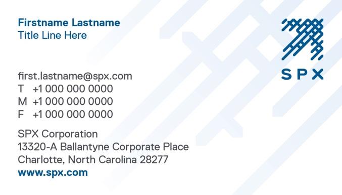 Business Card In addition to clear, precise typography and prominent logo placement, our stationery system features