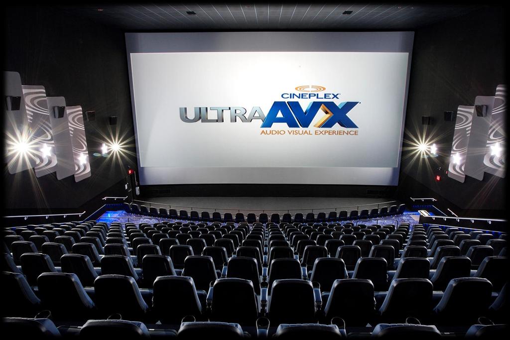 Premium Experiences Wall to wall screens Dolby ATMOS surround sound Reserved Seating