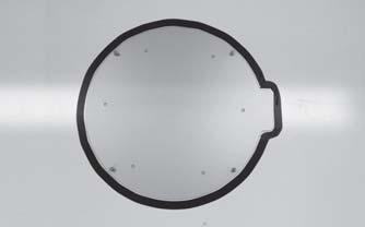 surface with cleaner A-3 Locate mounting plate in the center of vehicle