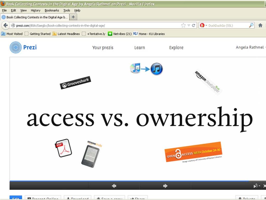 Then there is the issue of access vs. ownership that I ve touched on already.