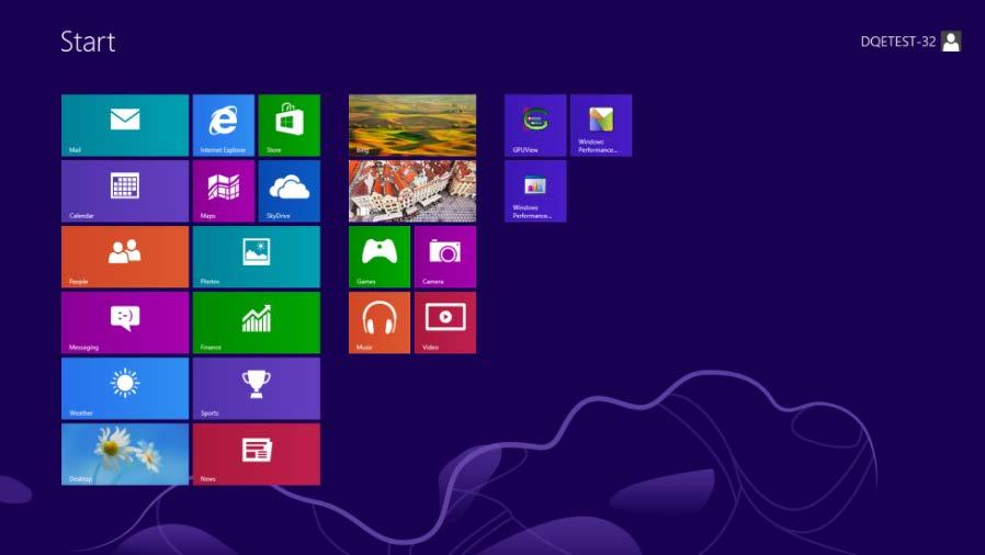 Windows 8 1. Porniţi Windows 8 2. Faceţi clic dreapta şi apoi clic stânga pe All (Toate) din partea din dreapta jos a ecranului. 3.