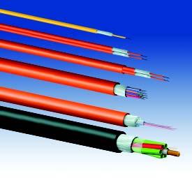 HDCS FIBE TECHNOLOGIES Fiber Optic Cable Fiber optic cable for outdoor and indoor premise cabling with 9/125 singlemode, multimode 50/125 or 62.
