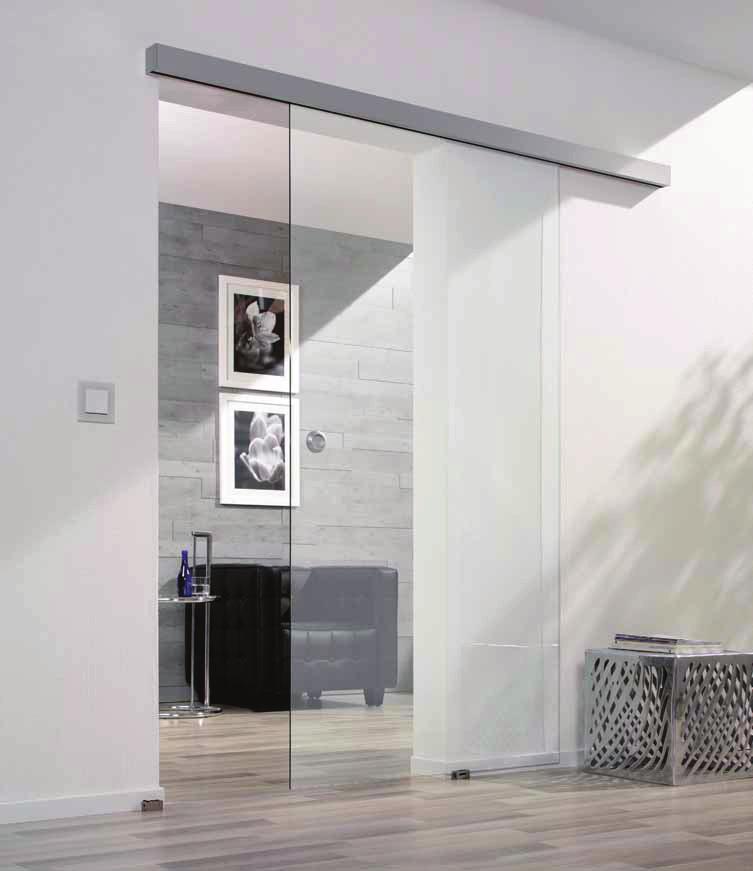 Sliding Door System Bohle SlideTec optima 150 The Bohle sliding door hardware system SlideTec optima 150 is a high quality solution for moving glass doors of up to 150 kg.