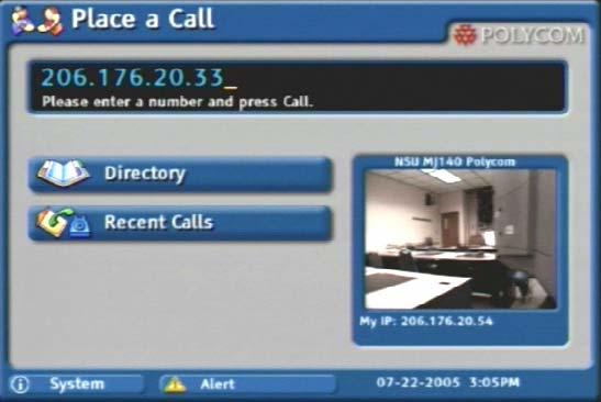 IP Call & Camera 1 Screen Camera 1 controls. Here is the only option in DDN! Here / There controls will work in other point-to-point calls. Do Not Connect or Disconnect DDN will!