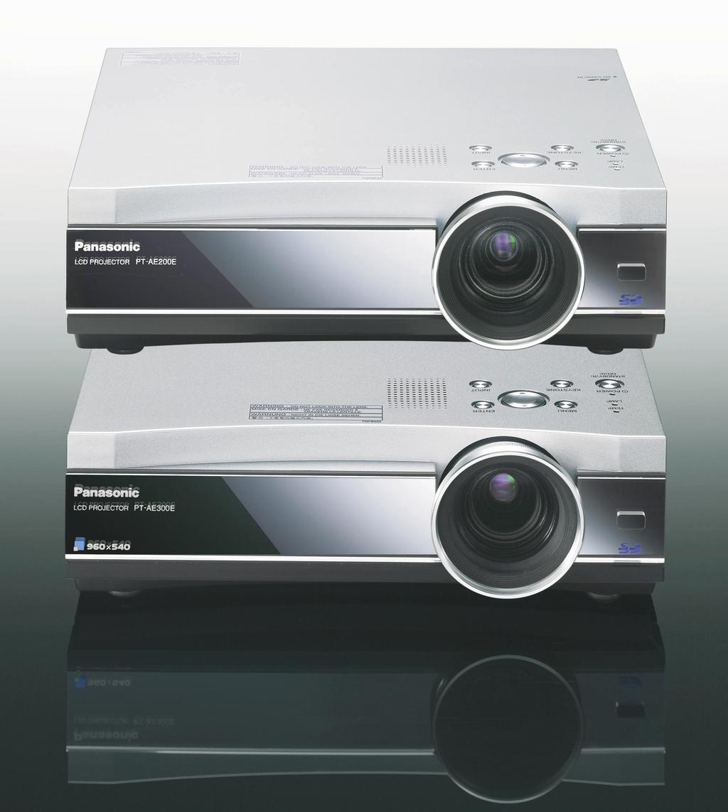 Home Cinema Projectors 16 : 9 WIDE PANEL True Home Cinema Experience 1 High-resolution 16:9 wide-screen LCD panels for extra picture