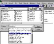 The first step is to input the data. Within Genstat, click Open on the file menu and move to the folder holding your MSTAT data file (Fig. 2.3).