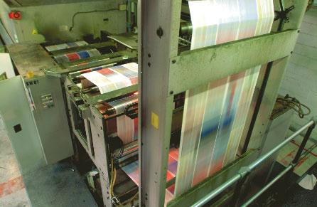 Today s printing presses print thousands of sheets of paper each hour!