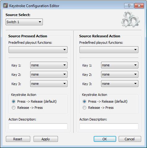 18. Setting up your configuration The Airlab virtual keyboard mapper application can be split up in an configuration editor and configuration viewer section as can be seen in the figure above.