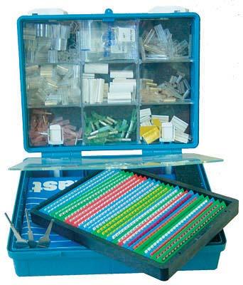 84 LARGE IDENTIFICATION KIT CN-050C/03 Identification Kit Kit includes: 2- Strip Tray 1- Marking Applicator tool with handle.