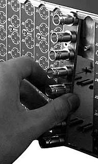 Align the top and bottom edges of the circuit board with the chassis card guides as shown in Figure 3-2. 4. Hold the card ejector lever out (unlocked position) as shown when inserting the board. 5.