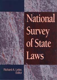 50 State Surveys National Survey of State Laws (Ref KF 386.