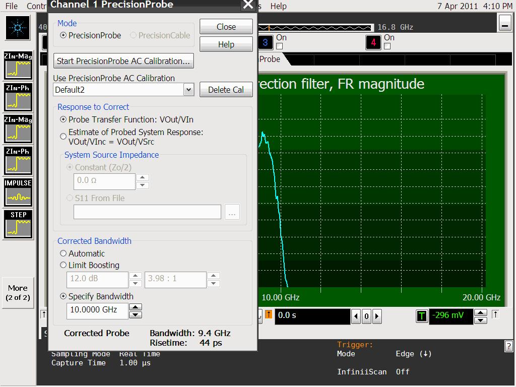 Image 6: Step by step wizard from the PrecisonProbe software Conclusion Cable insertion loss erodes margins, yet is largely ignored by designers and oscilloscope users.