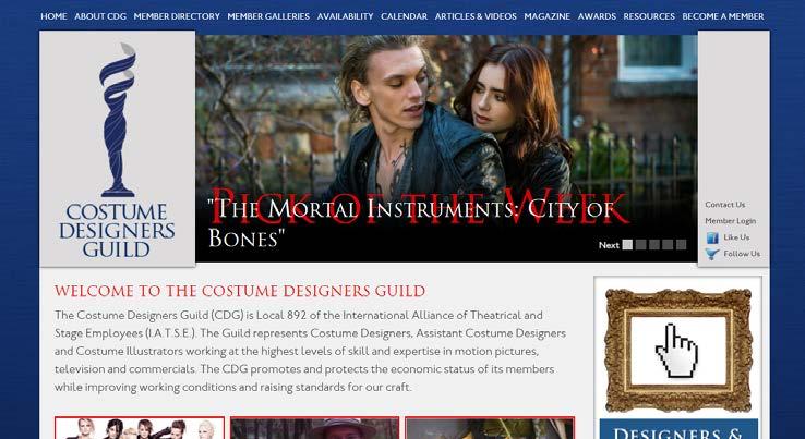 The Costume Designers Guild The Association of Sound Designers The Costume Designers Guild promotes research, artistry, and technical expertise in costume design in the field of moving