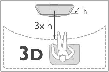 To stop the 2D to 3D conversion, select 2D in the 3D menu or switch to another activity in the Home menu. The conversion will not stop if you switch between TV channels.