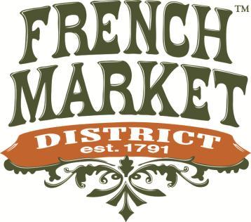 FRENCH MARKET EVENT RENTAL LOCATIONS, RATES & GUIDELINES Washington Artillery Park - Cannon Platform & Amphitheater The Washington Artillery Park - Cannon Platform is located directly across from