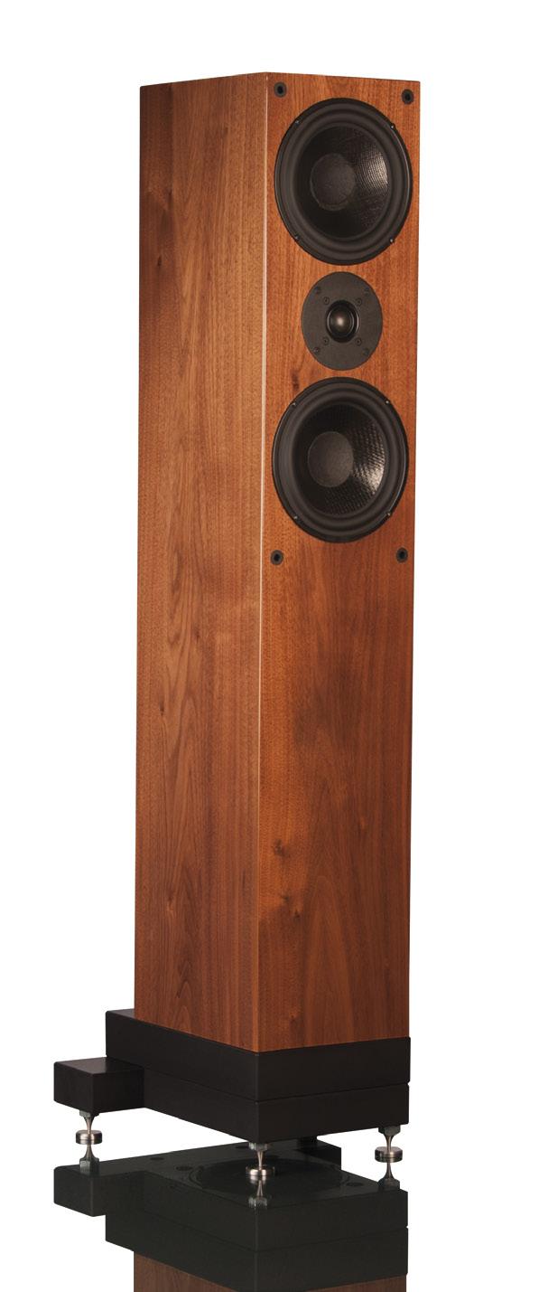 square five FLOOR STANDING REFERENCE LOUDSPEAKER The pinnacle of the Square Series II, a stunning full range, floor standing loudspeaker with a glittering technological compliment and mesmerising