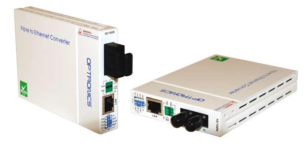 Telecommunication Products Media Converters The Optronics media converter is the most economical way to deploy fibre into your network.