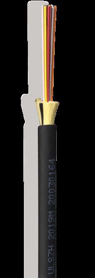 Fibre Optic Cable Tight Buffered Cables Tight Buffered Fibre Optic Cable (4-24 Fibres) Fire Retardant Internal Use Standard Length Standard Length LSZH Jacket Aramid Yarn or E-Glass Strength Member