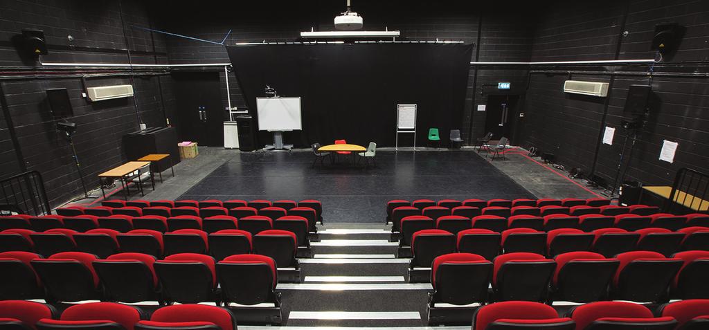 OVER 100 People Lecture Theatre - Brannams This Theatre space can be used as a performance area as well as lending itself to a more lecture theatre-style event with an