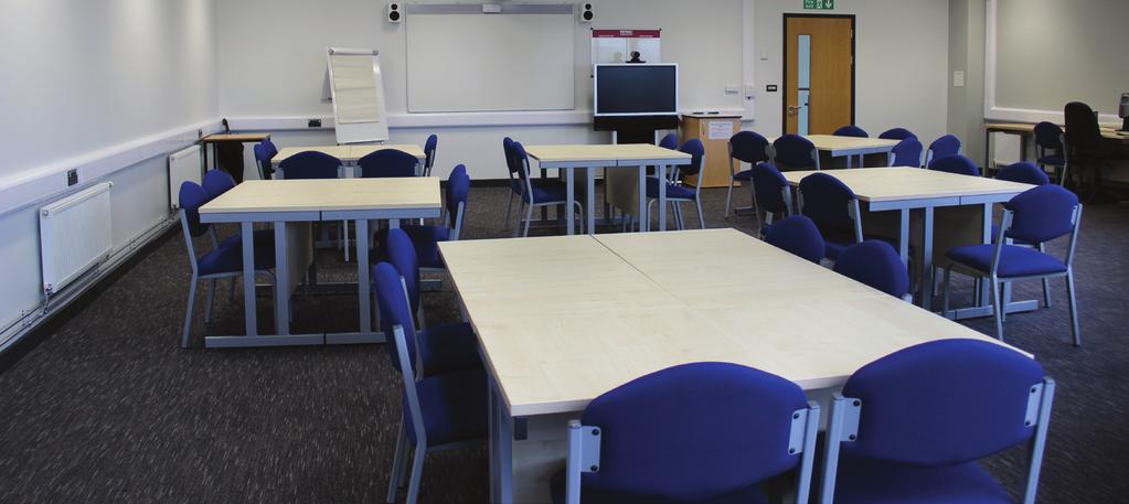 up to 50 People Conferencing Suite This light-filled, spacious conferencing area with beautiful views over the Taw Estuary lends itself to a multitude of activities including AGMs, smaller