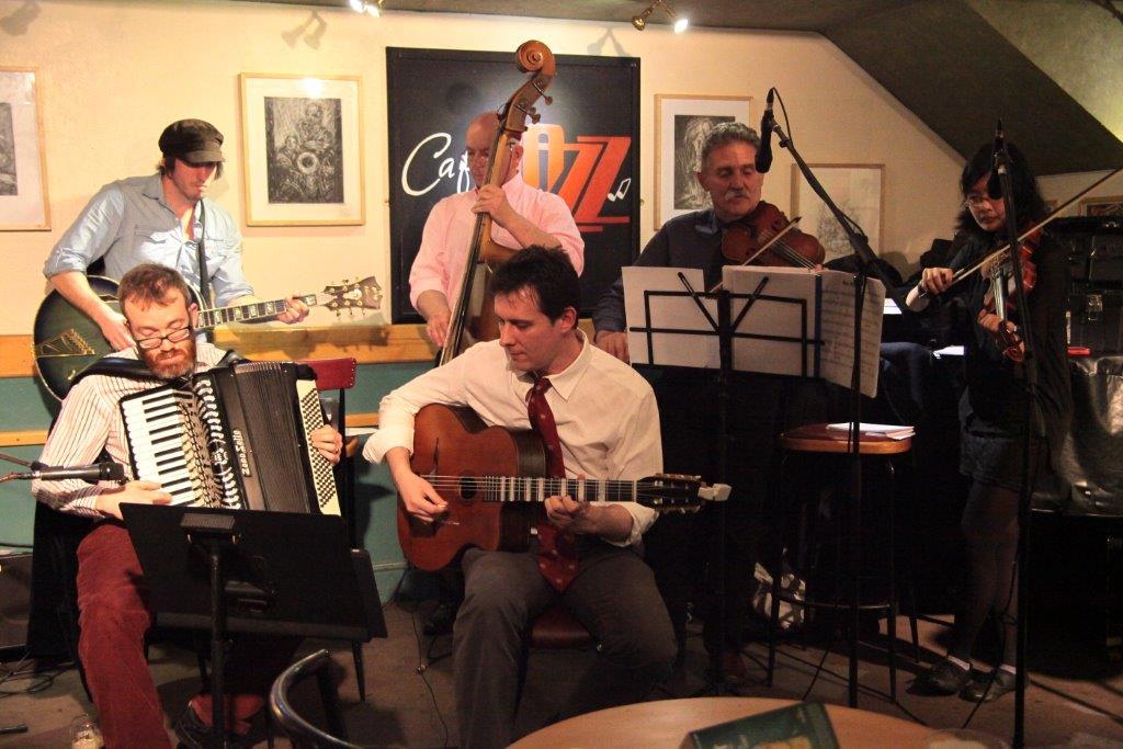Introducing Cardiff's Django Dragons, Jazz with a Gypsy flair in Wales,