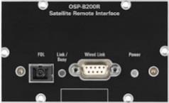 The R&S OSP-B200R/B200S satellite system only can be used in connection with standard R&S OSP modules fitted in the satellite unit. 4.
