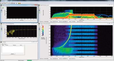 0 software allows users to visualize and analyze up to four recorded RF and microwave spectrum files at the same time.