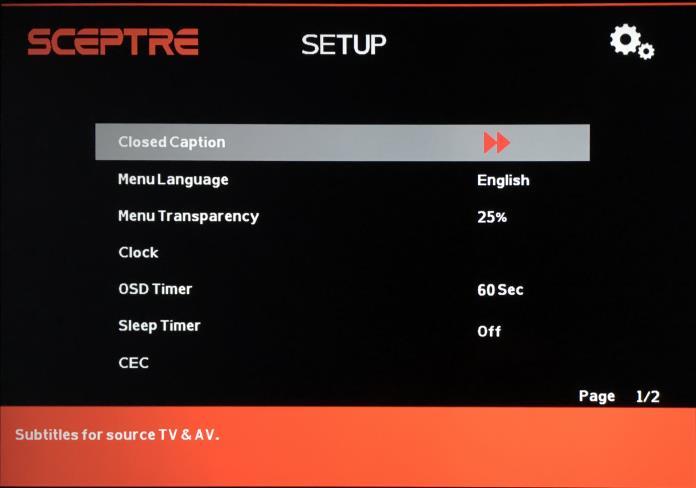 SETUP This option allows user to adjust the display s miscellaneous options. 1. Press MENU to open the OSD. 2. Press or to select SETUP and press ENTER. 3.