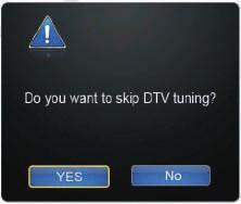 DTV Channel Tuning
