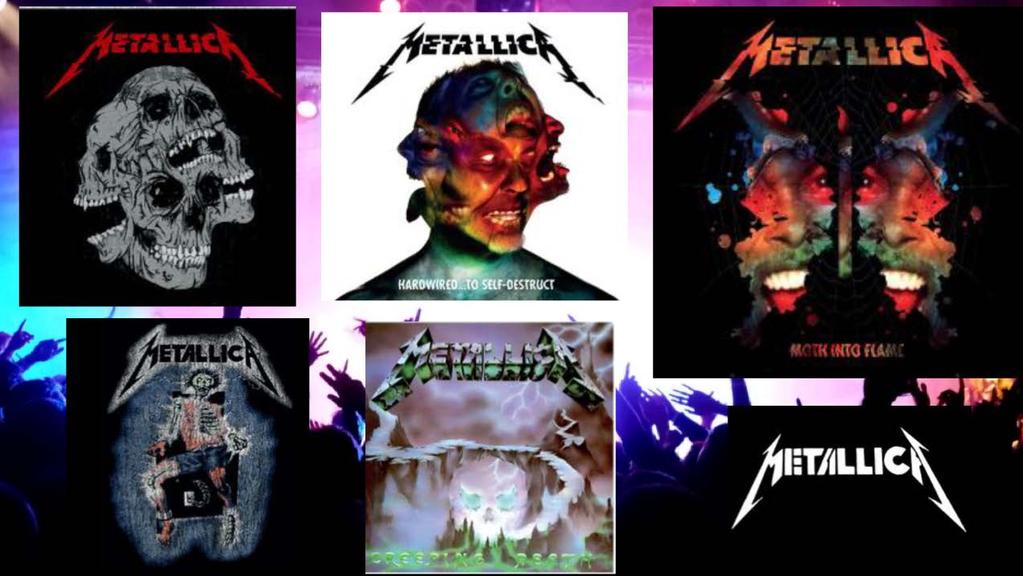Never out of the limelight, Metallica