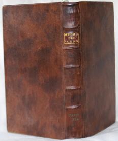 Catalog 1. Ozanam., Jacques. METHODE DE LEVER LES PLANS. Paris: Chez Charles-Antoine Jombert, 1755. Full-Leather. Near Fine. Rebound in calf. (xii), 215, (1) pages, 14 folding engraved plates.