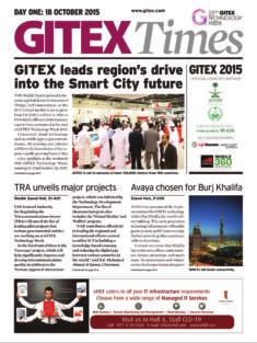 EDITORIAL BREAKDOWN 16-20 OCTOBER 2016 The GITEX Times is the only official daily newspaper of the Middle East, Africa and South East Asia (MEASA) region s leading ICT event, GITEX Technology Week.