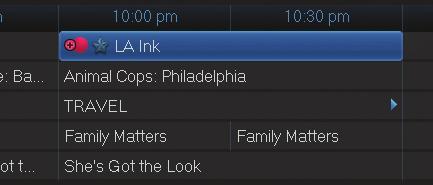 Step 1: Pick a Program Find any episode of the series you want to record. Highlight the program listing and press OK.