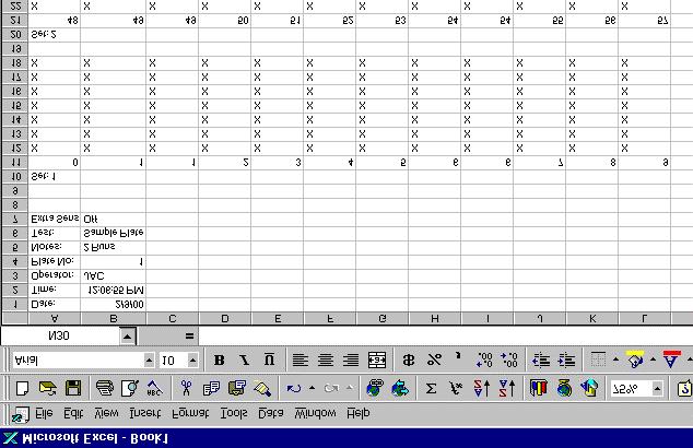B. Converting Data to Excel If your computer has Excel installed, then the Reporter TM Microplate Luminometer software has an easy way for you to convert the