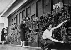 Remember the ENIAC? 1946. 18,000 vacuum tubes. 30 tons. 100 khz. Unreliable.