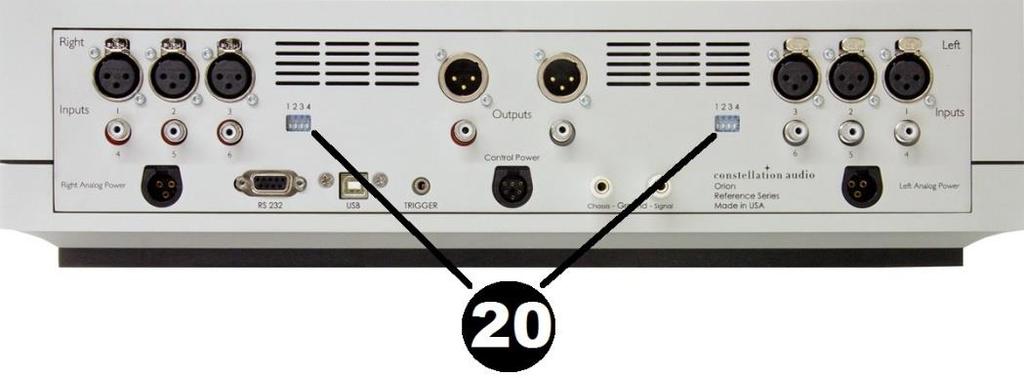 19. Mute Press this button to silence the audio temporarily, such as when you re lowering the tonearm onto a record.