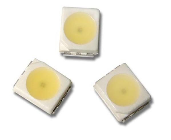 HSMW-A1x-xxxxx White Surface Mount LED Indicator SMT PLCC-2 Data Sheet Description This family of SMT LEDs is packaged in the industry standard PLCC-2 package.