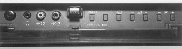 Overview of Video TV Buttons DIAL TIMER (see page 12) TIMER REC (recording) indicator (see page 13) REC