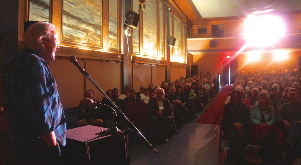 Our audience has grown from 270 people in 2002 to over 3,000 attending in recent years, and we attract people from Vancouver Island and the Lower Mainland, as well as our local supporters.