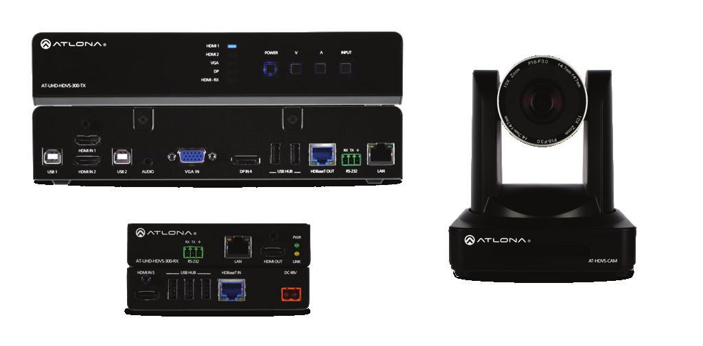 control, and a high performance, conferencing PTZ camera.