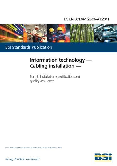 Connectix Cabling Systems TM Fibre Solutions Available Schemes BS EN 50174-1:2009+A1:2011 1 Scheme ANSI /