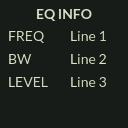 Screens EQ LOW/MID FREQ