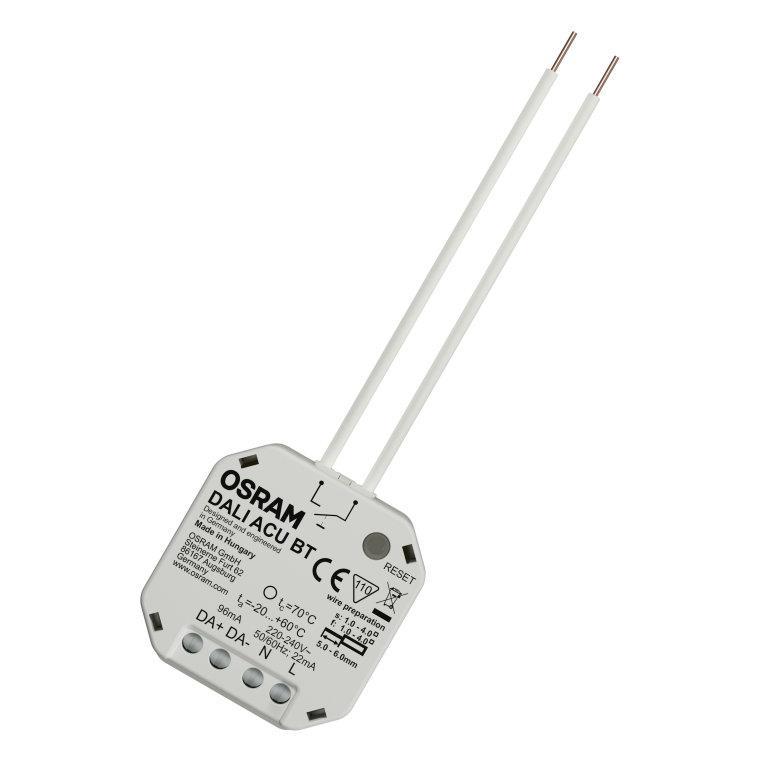 OSRAM DALI ACU BT OZOSDALIACUBT Luminaire integration/integrated in flush device box Control of standard white or Tunable White light acc.