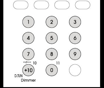 3. With the number buttons, enter the 5-digit remote control code within 30 seconds. The registration is complete when the Remote Mode button flashes twice.