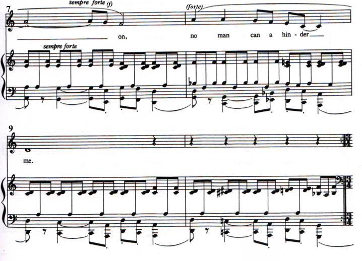 Again, in measures 52-58, the dynamic marking is indicated as fortissimo and Rivoltoso e marcato assai (rebellious and very loud).